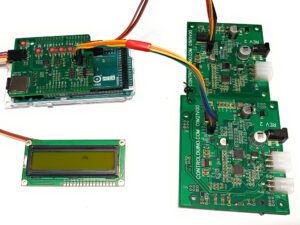 Two lambda modules connected.